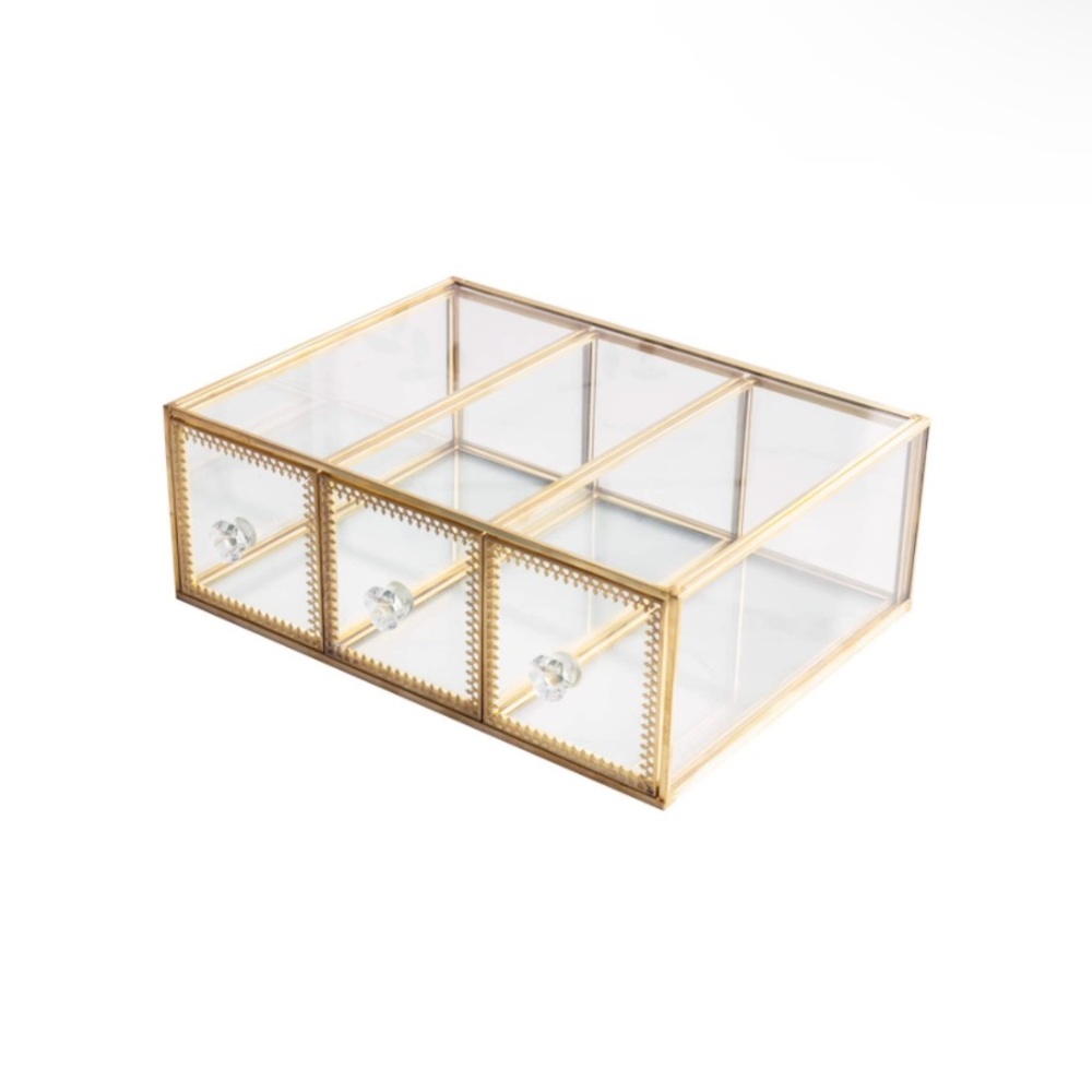 Antique Beauty Display Jewelry Case Holder
